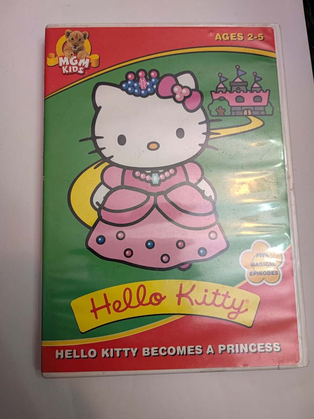 Hello Kitty Becomes A Princess DVD MGM Kids Sanrio